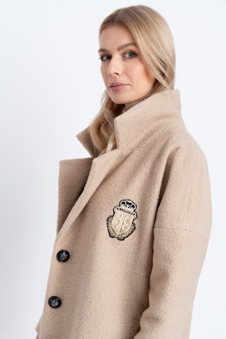 Płaszcz Teddy Beige
