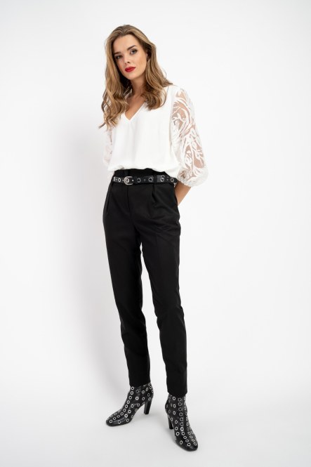 Spodnie Sting Black Belt AW 24