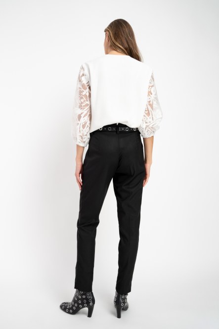Spodnie Sting Black Belt AW 24