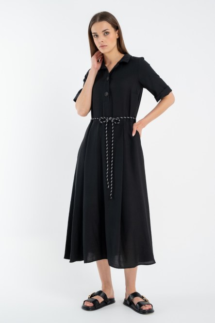 Sukienka Maja Rope Black SS 25