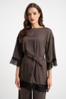 Tunika Rumba Satin Brown AW25