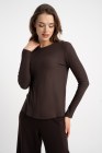 Bluzka Gaba Brown AW25