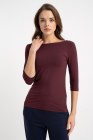 Bluzka Zora Burgund AW25