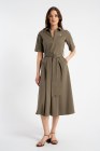 Sukienka Paola Khaki SS26