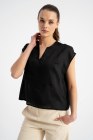 Bluzka Bibi Black SS26