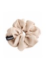 Gumka Scrunchie Bejge Flowers