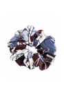 Gumka Scrunchie Blue Flowers