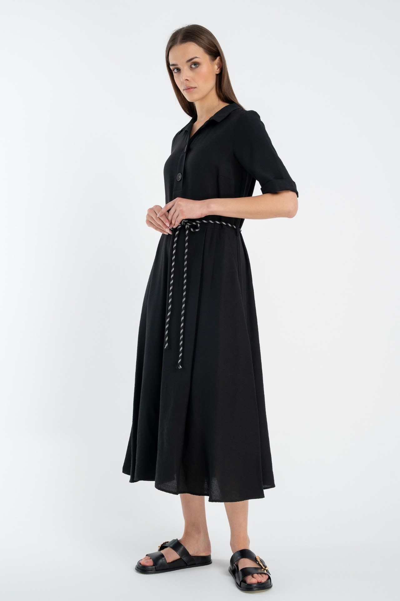 Sukienka Maja Rope Black SS 25