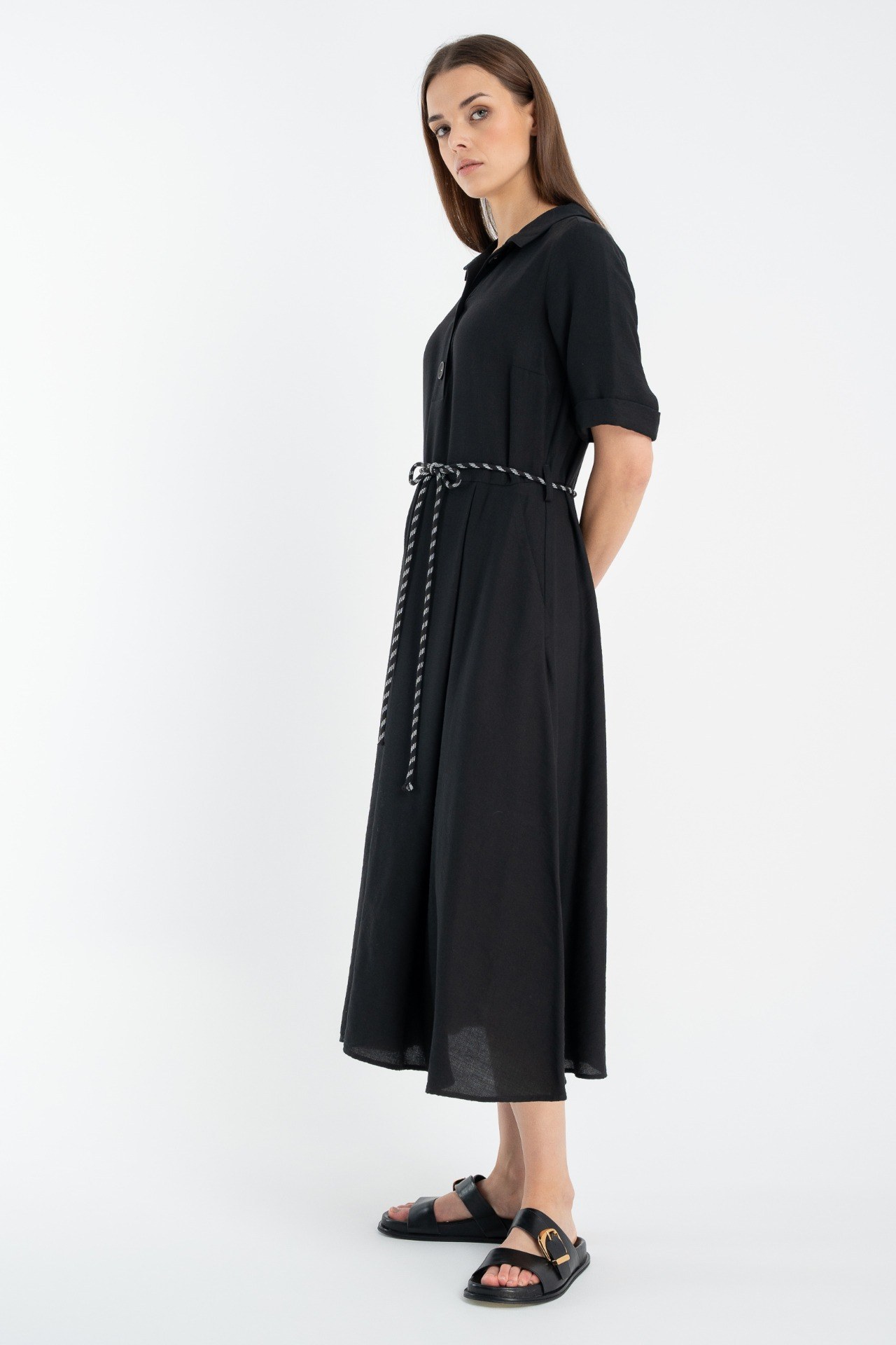 Sukienka Maja Rope Black SS 25