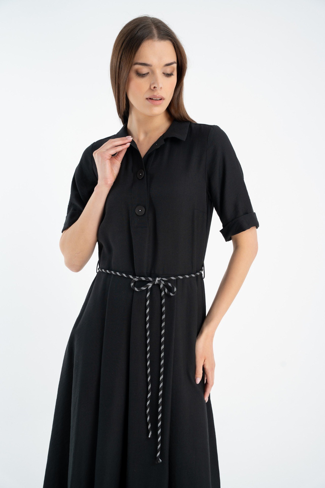 Sukienka Maja Rope Black SS 25