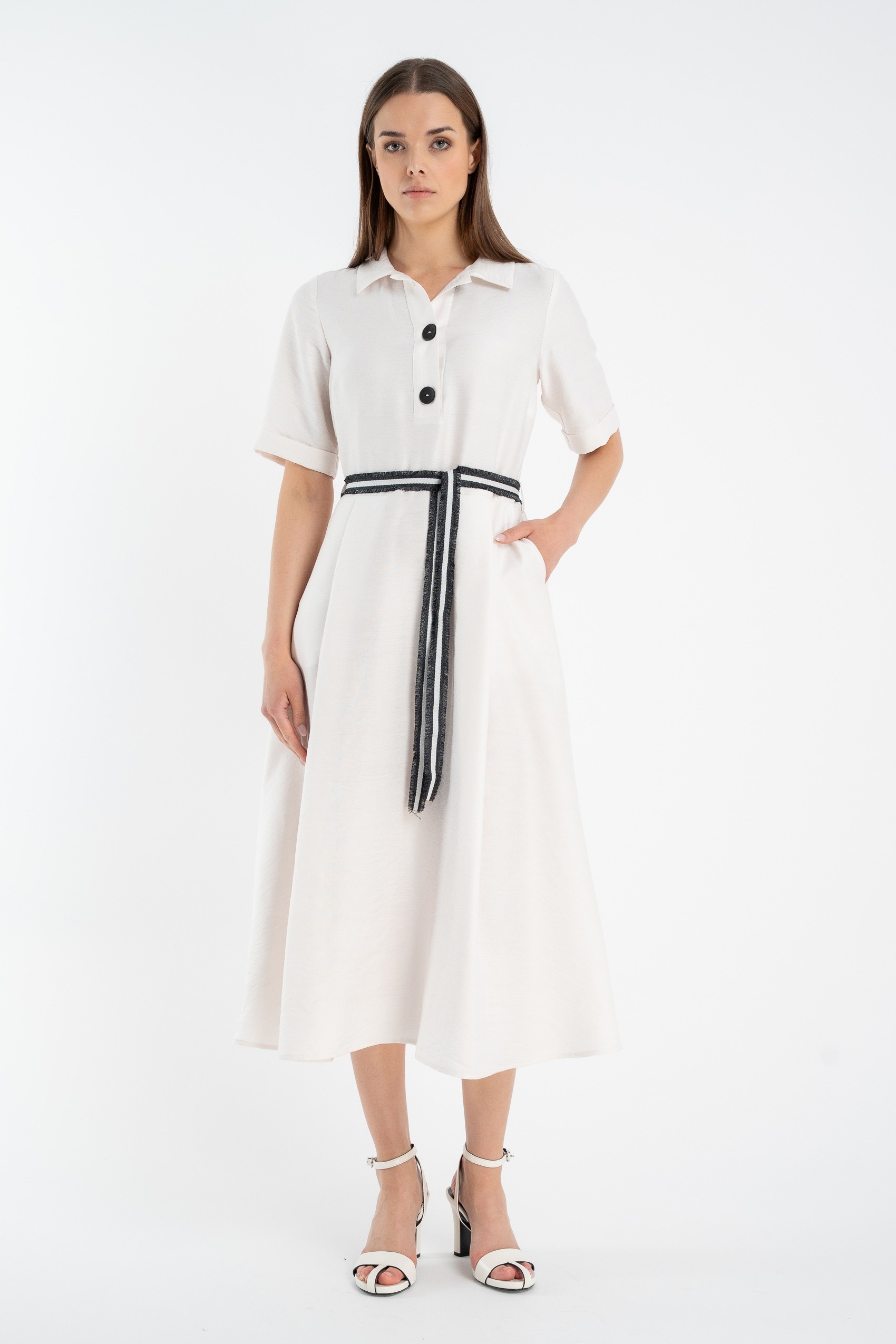 Sukienka Maja Rope White SS 25