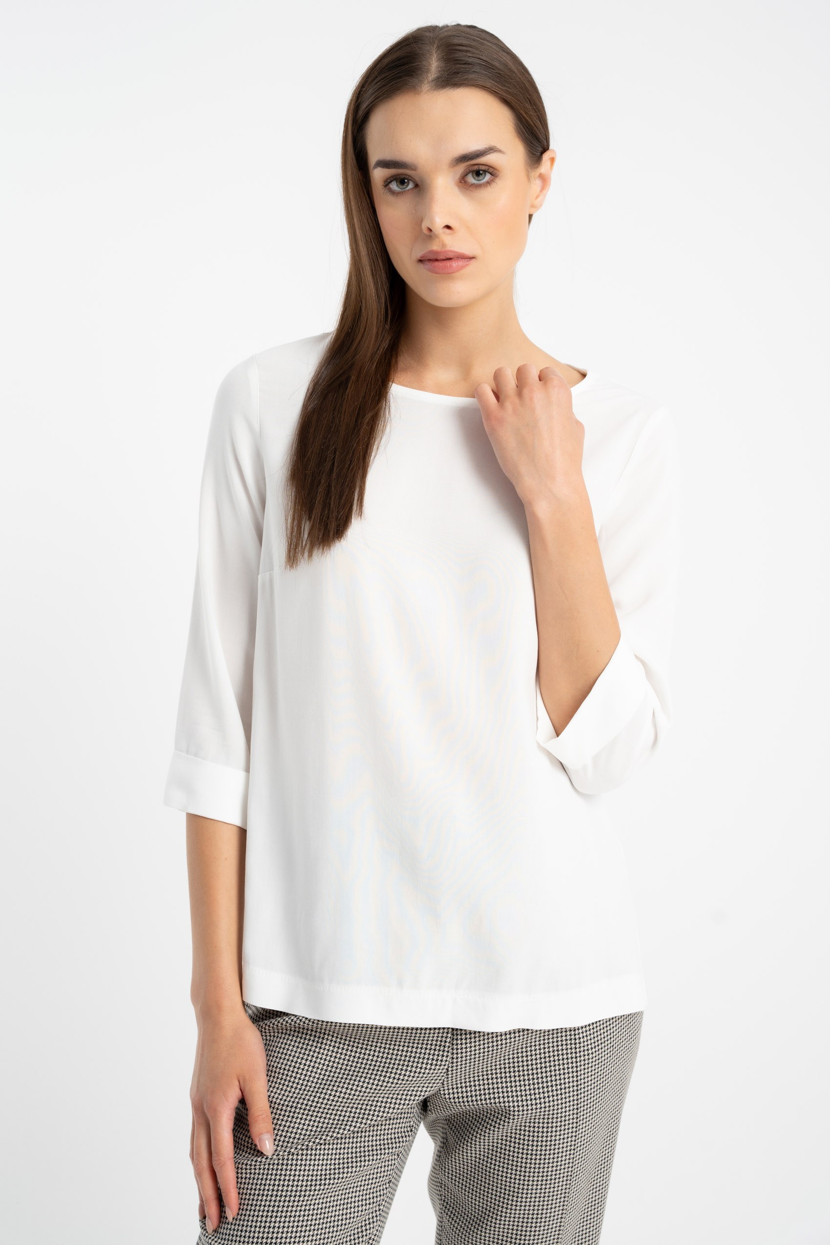 Bluzka Aida White AW25