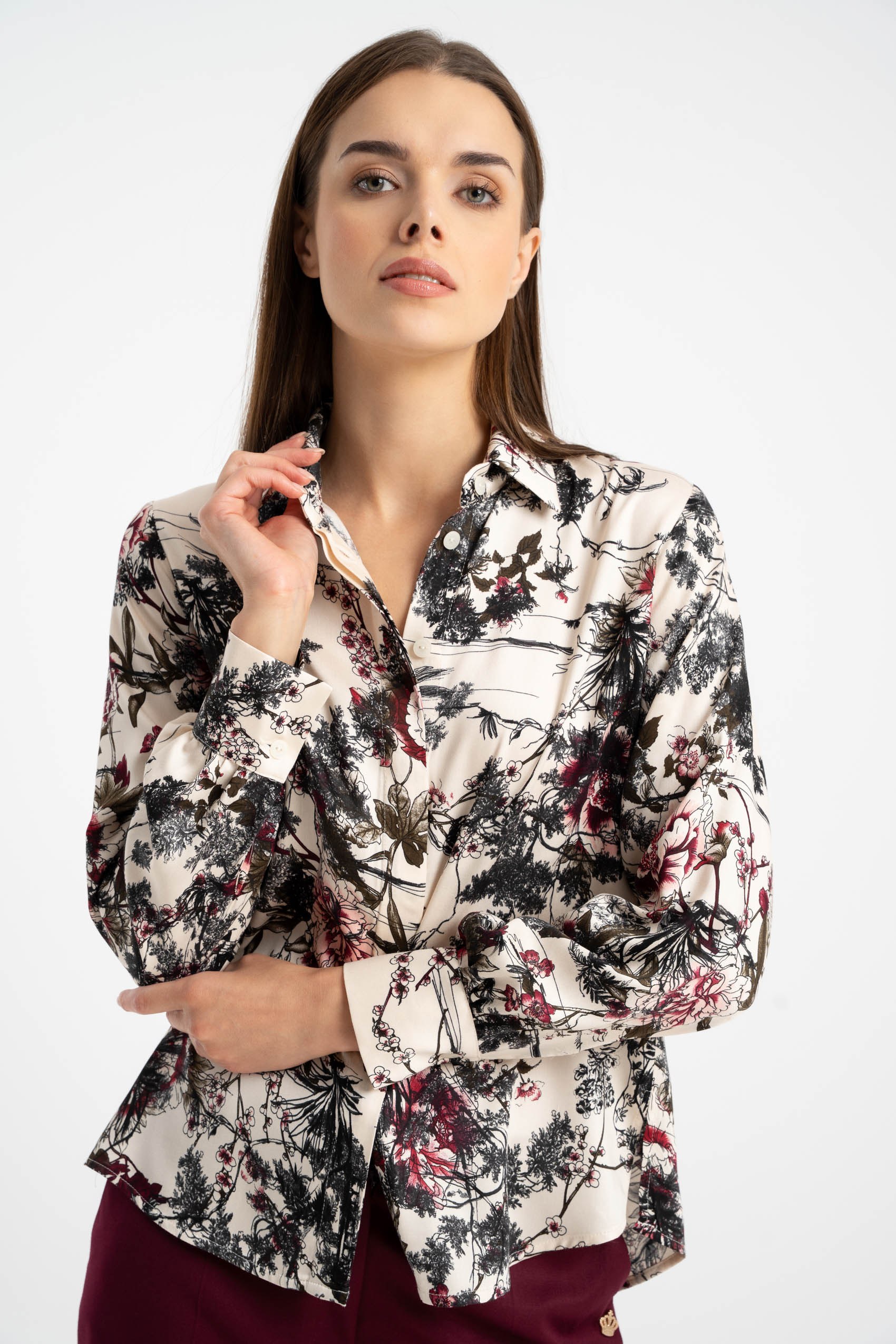 Bluzka Vera Japanese Flowers AW25