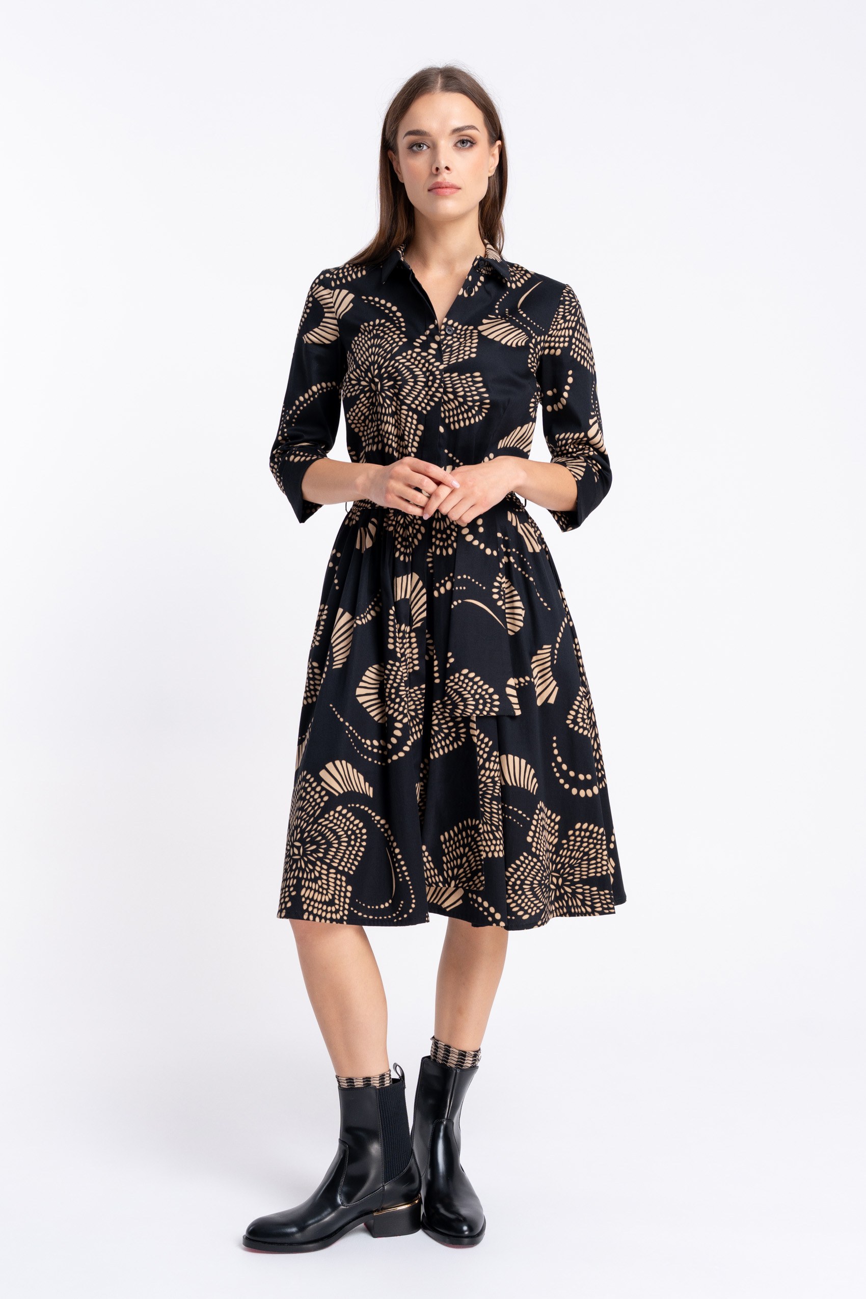 Sukienka Luiza Black&Beige AW25