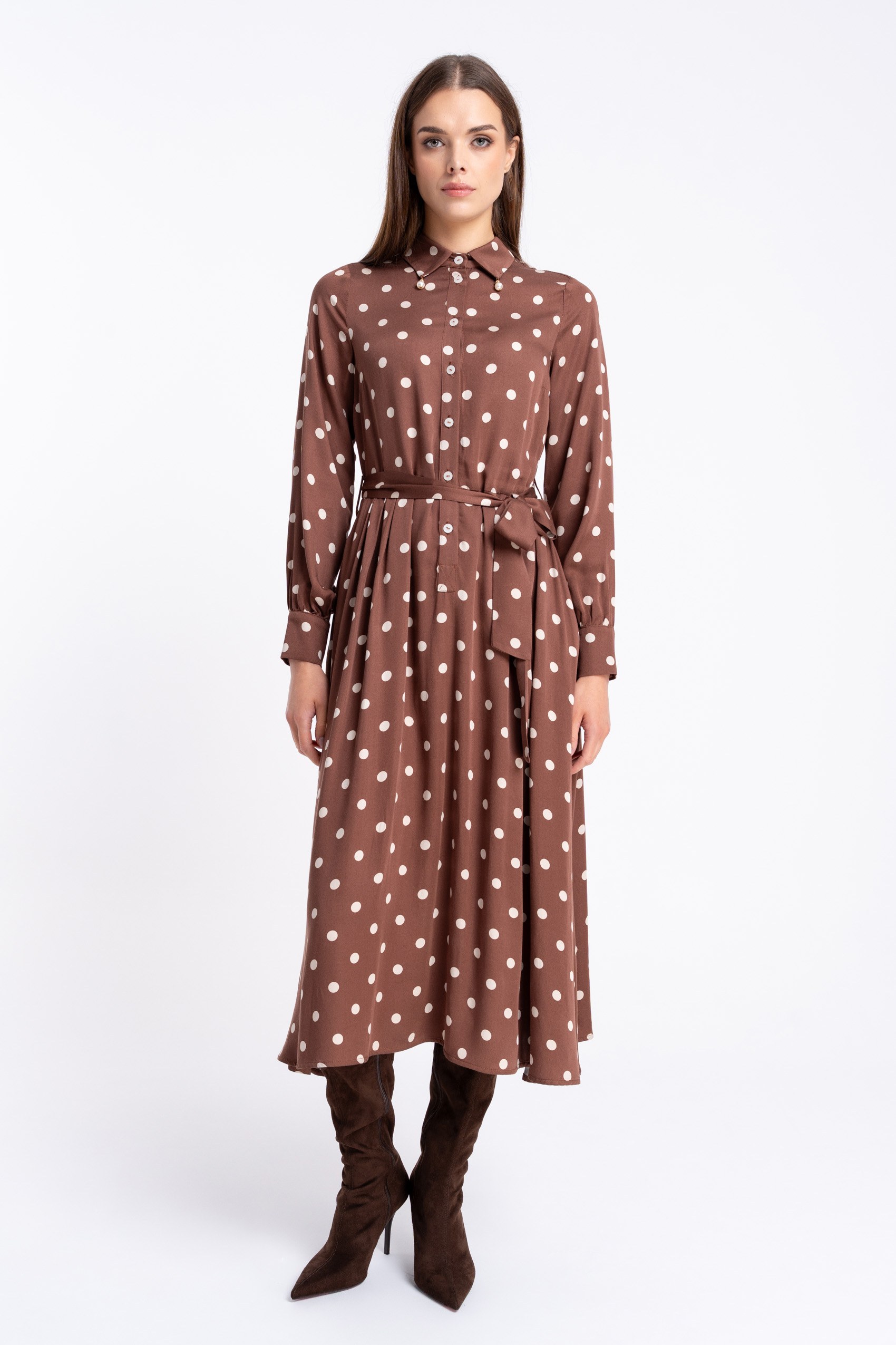 Sukienka Deborah Brown Dots AW25