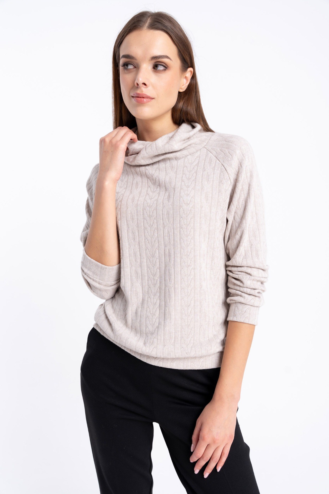 Sweter Esme Beige AW25