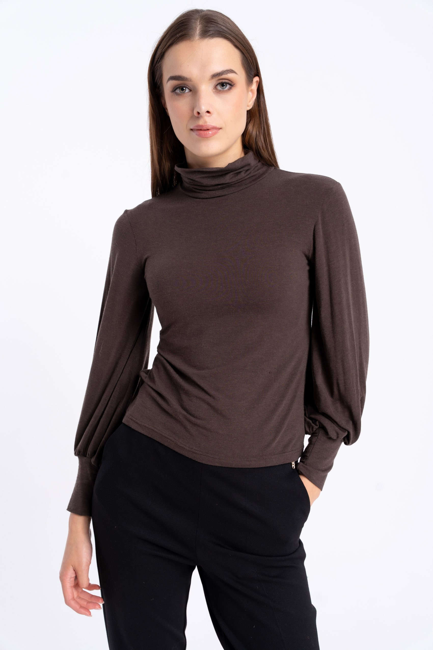 Bluzka Lola Brown AW25