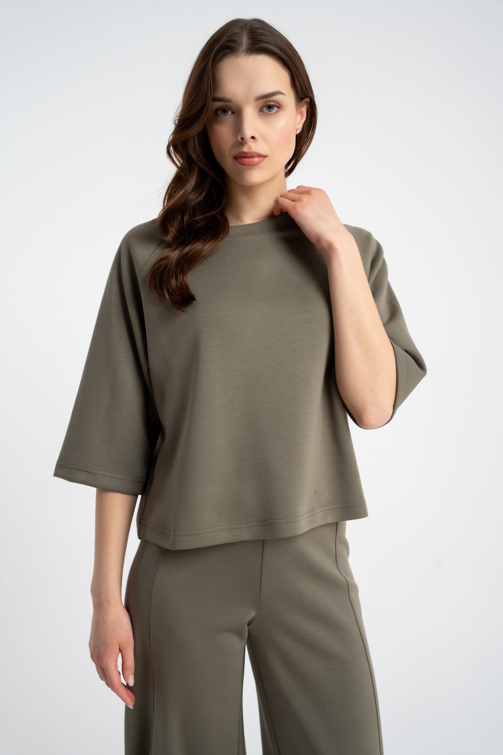 Bluzka Katia Khaki SS26