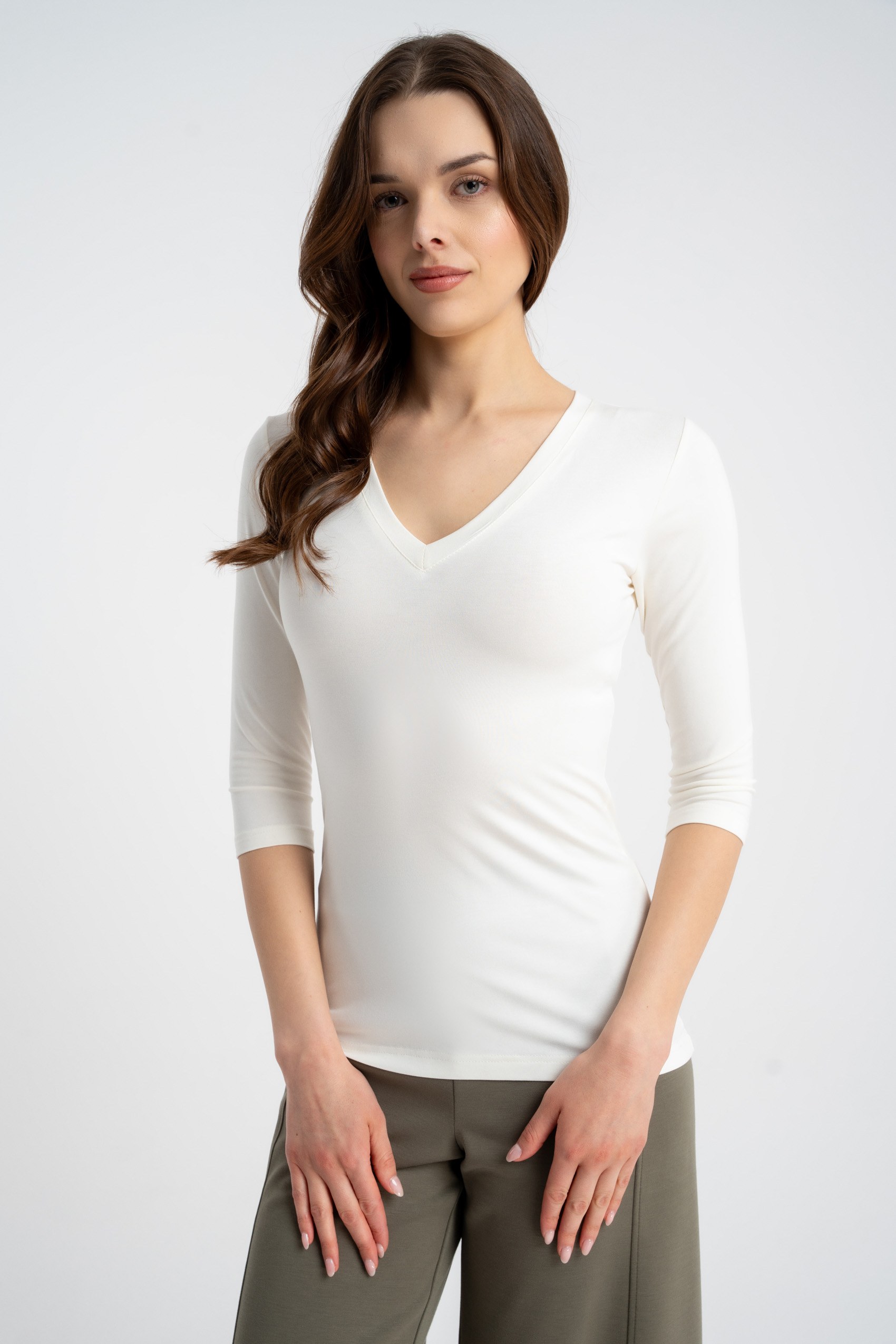 Bluzka Beta New Ecru SS26