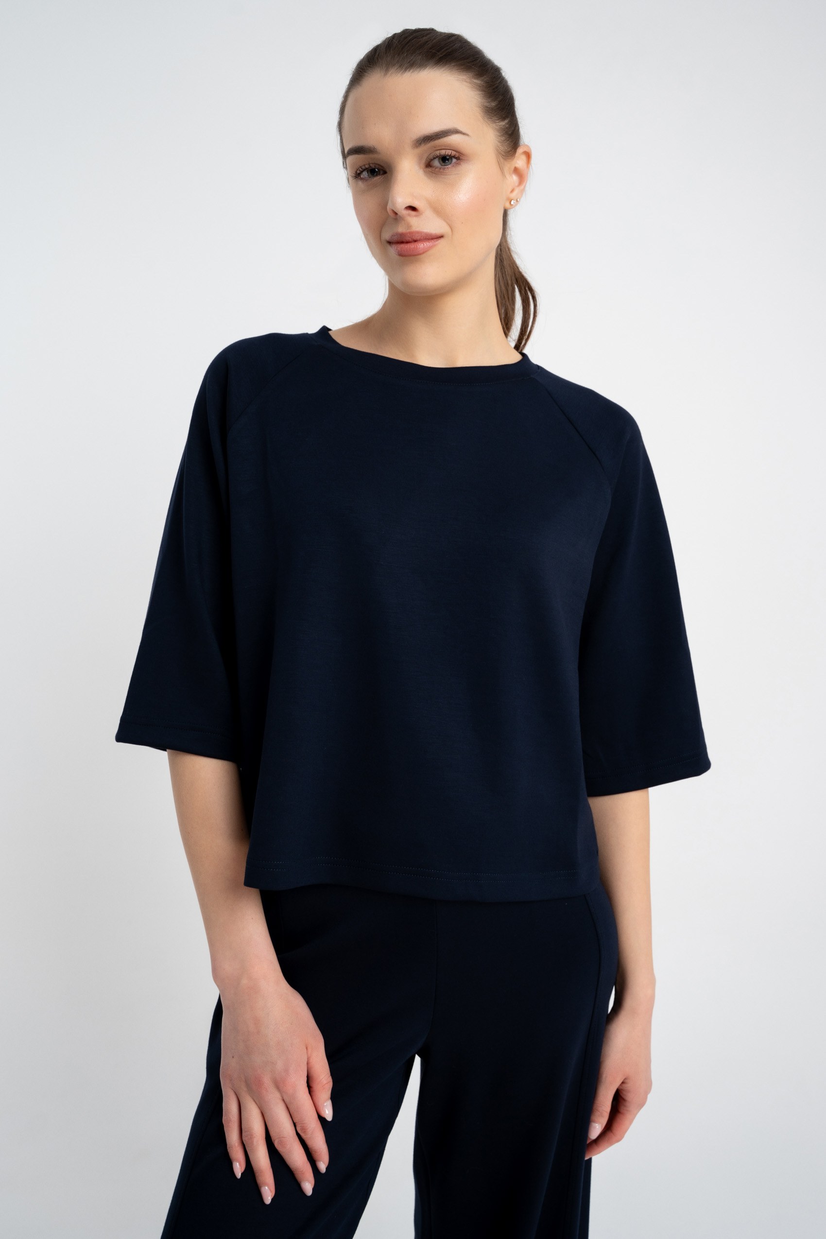 Bluzka Katia Navy SS26