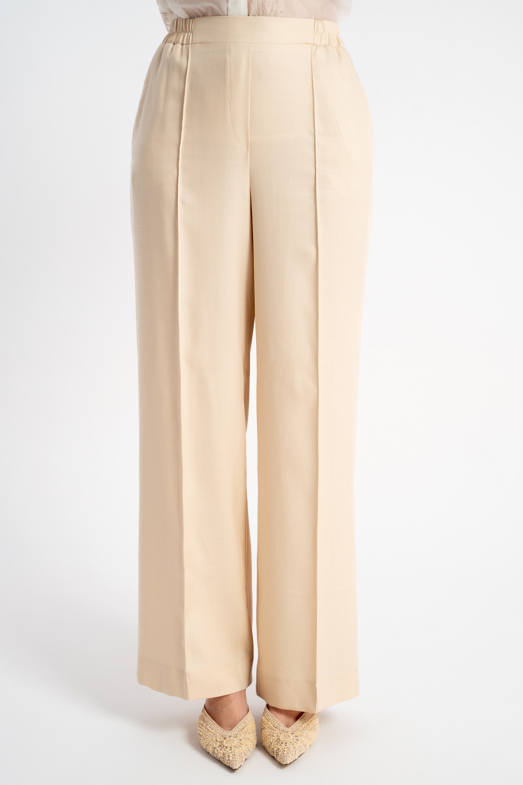 Spodnie Iris Beige SS26
