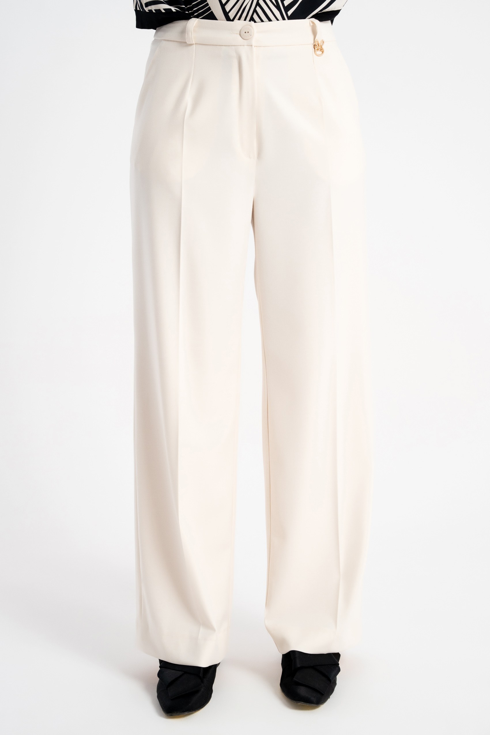 Spodnie Wide Ecru SS26