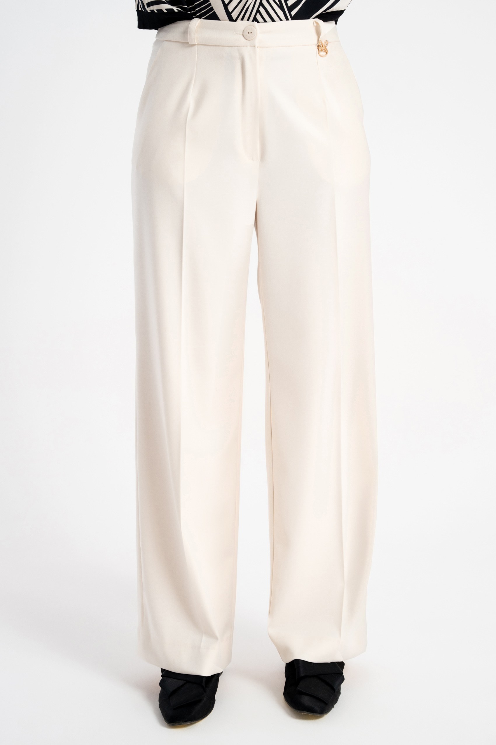 Spodnie Wide Ecru SS26