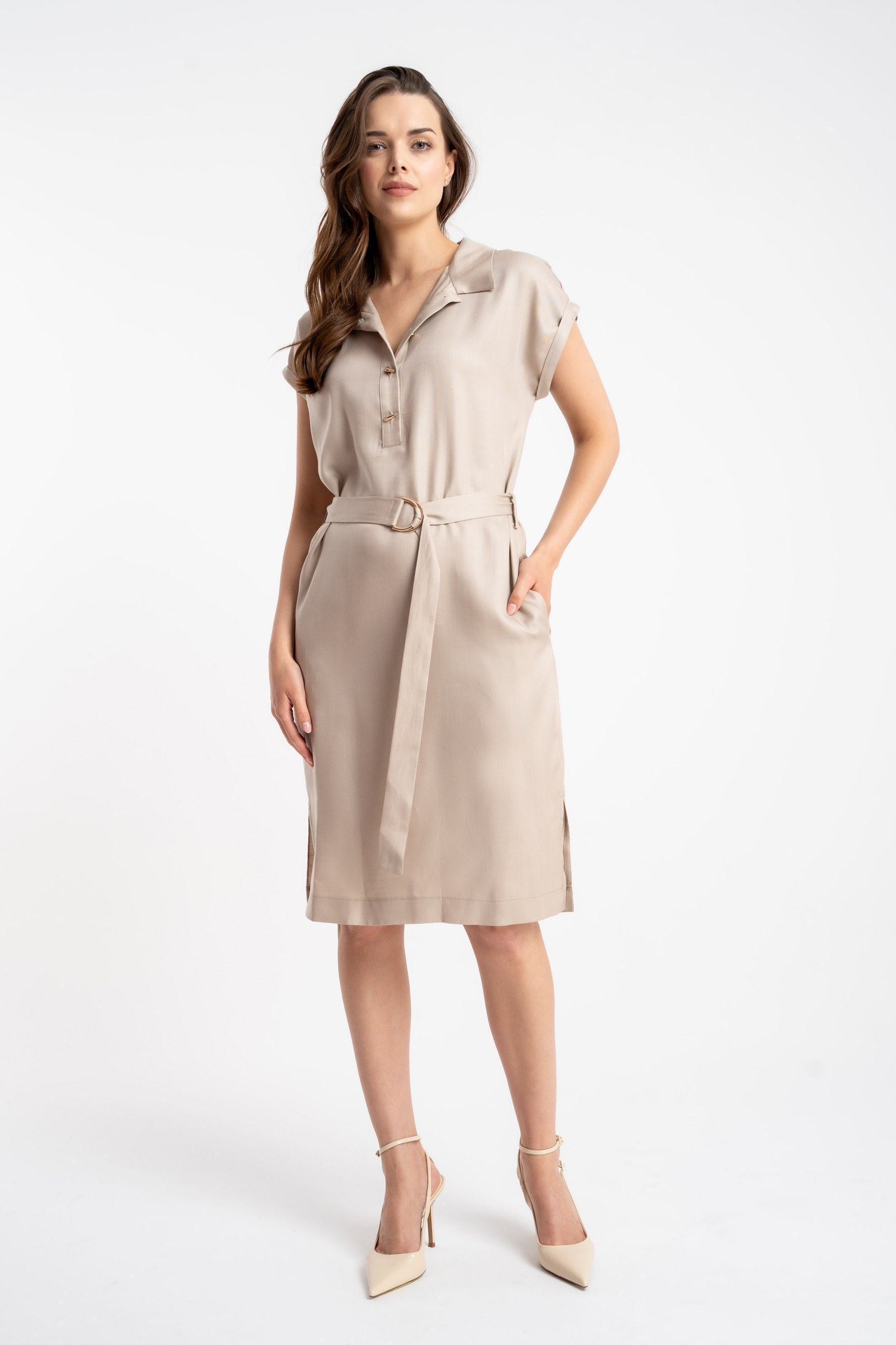 Sukienka Lily Light Beige SS26