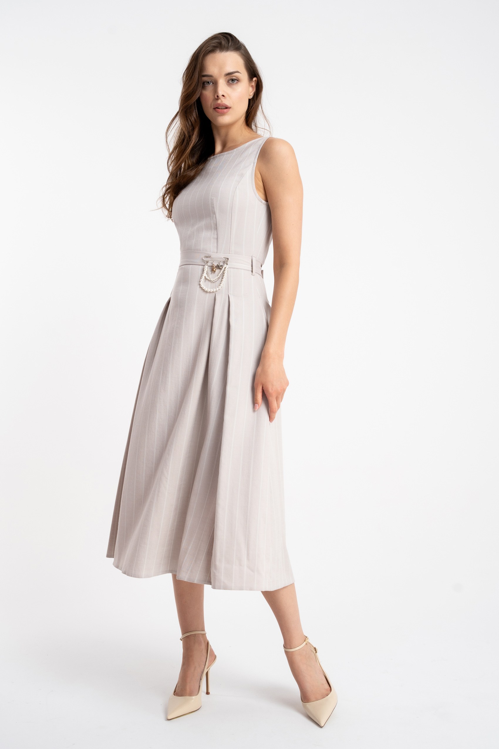 Sukienka Lotta Linen Stripes SS26