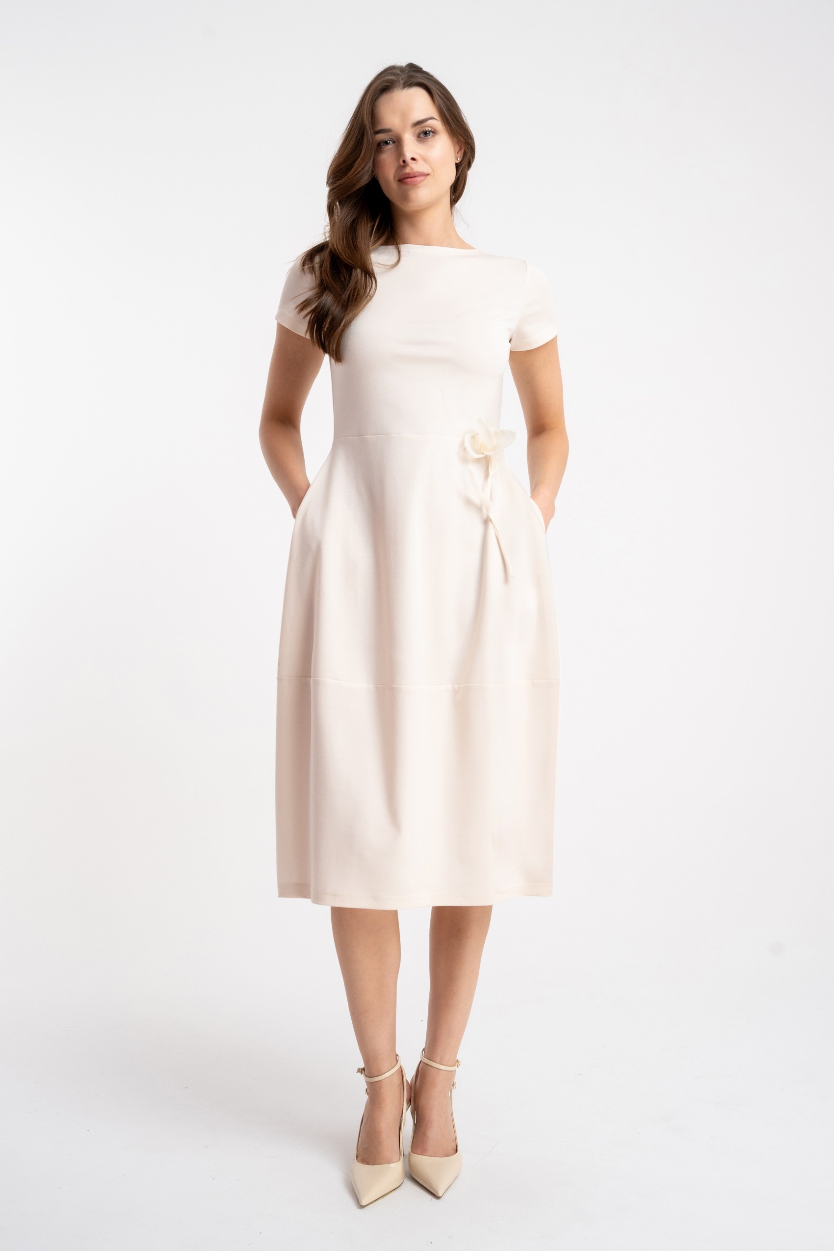 Sukenka Rebeca Light Beige SS26