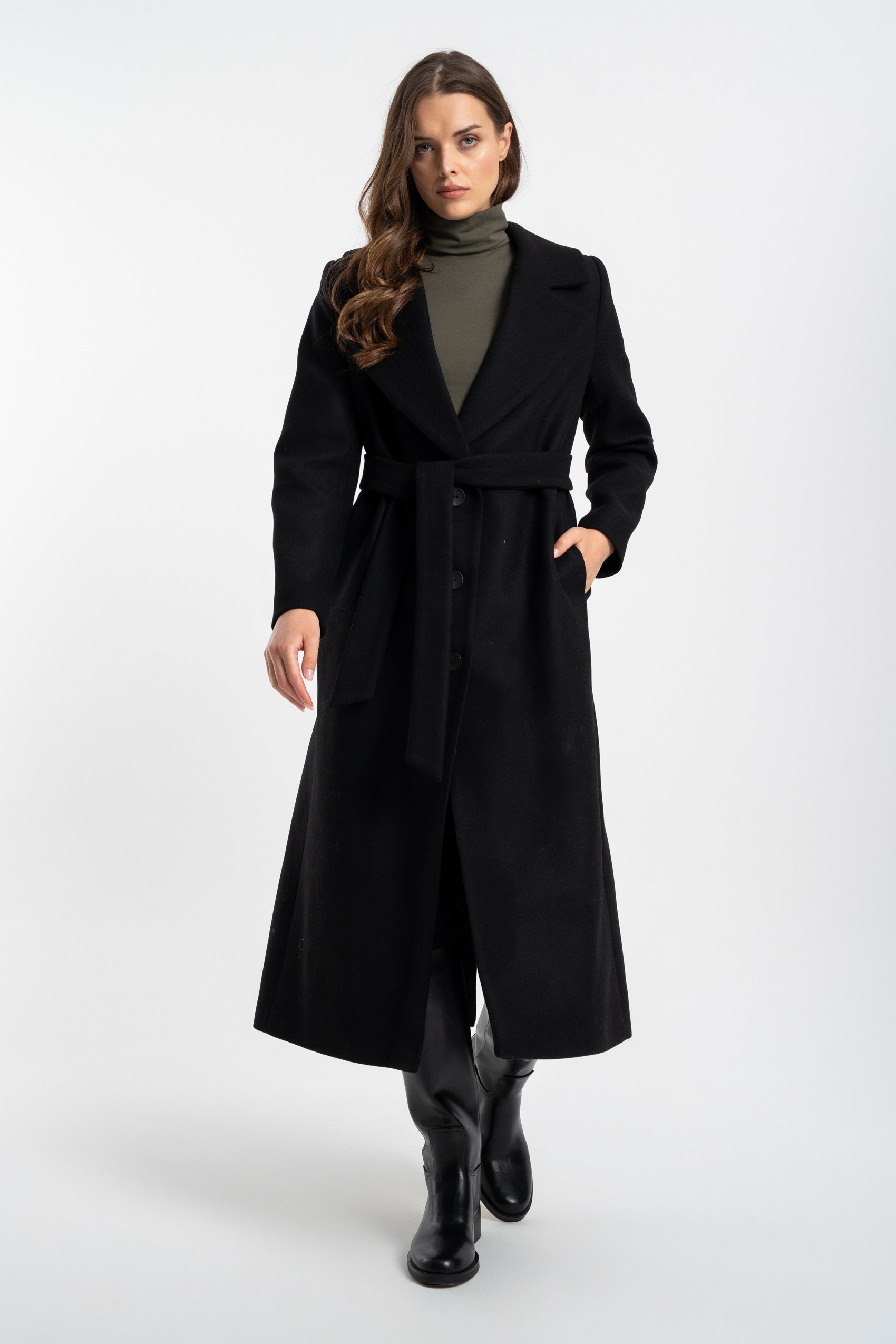 Płaszcz Celestia Black AW26