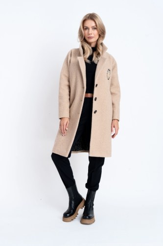 Płaszcz Teddy Beige