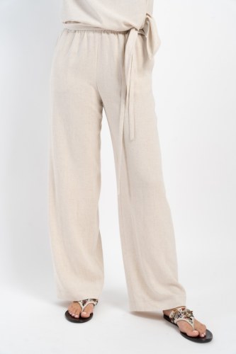 Spodnie Baron LEN Beige 24