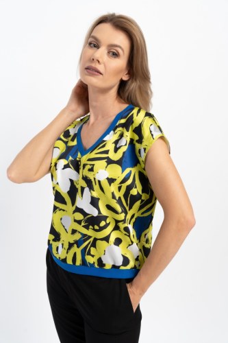 Bluzka Tina Yellow Flowers 24