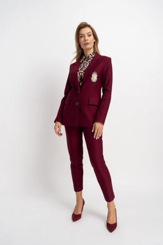 Spodnie Borys Burgund AW 24