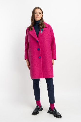 Płaszcz Fluffy Pink AW 24