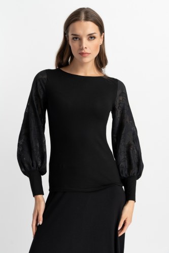 Bluzka Franka/Franny Black AW 24