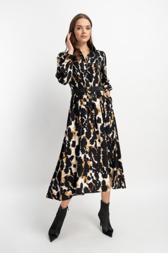 Sukienka Deborah Leopard AW 24