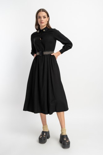 Sukienka Deborah Black Flower AW 24