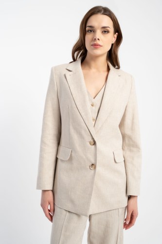 Marynarka Alka Zigzag Beige SS 25