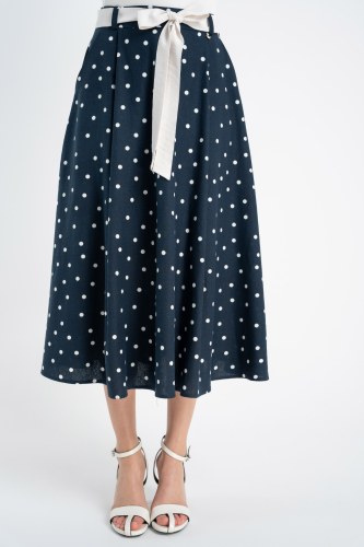 Spódnica Waja Navy Dots SS 25