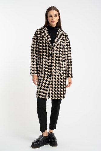 Płaszcz Fluffy B&W Pepito AW25