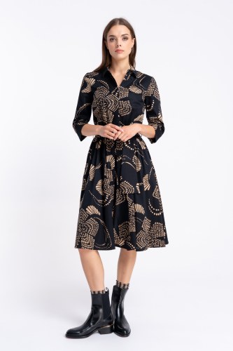 Sukienka Luiza Black&Beige AW25