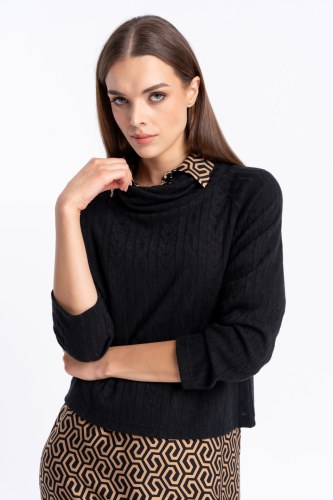 Sweter Esme Black AW25