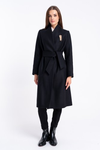 Płaszcz Nessa Black AW25
