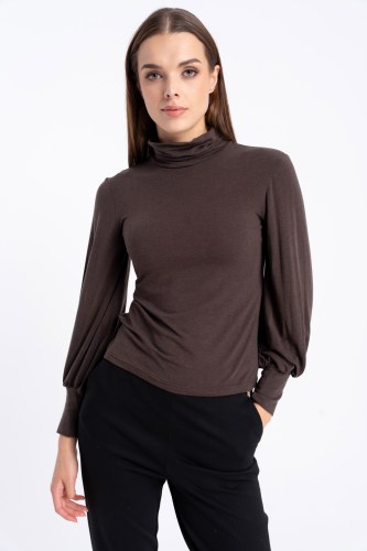 Bluzka Lola Brown AW25