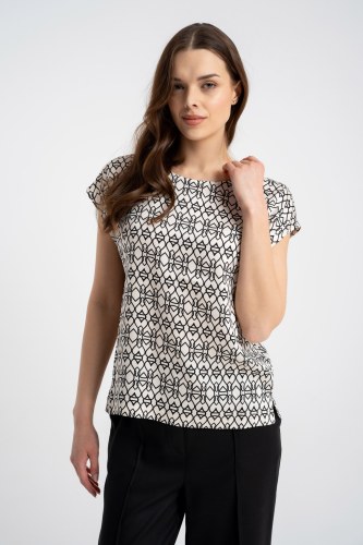 Bluzka Daria Loop Black SS26