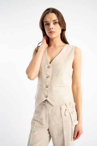 Kamizelka Filip Linen SS26