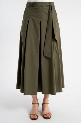 Spódnica Jun Khaki SS26
