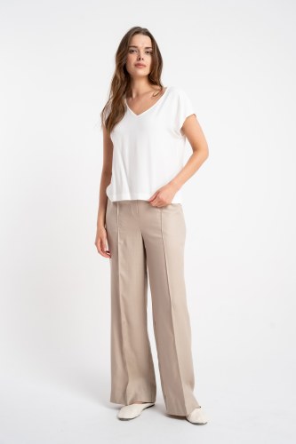 Spodnie Iris Dark Beige SS26